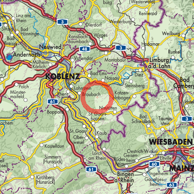 Landkarte Dessighofen