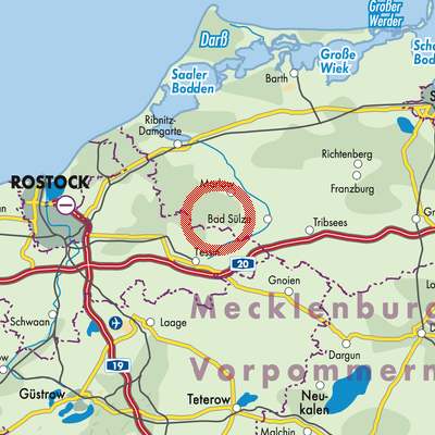 Landkarte Dettmannsdorf