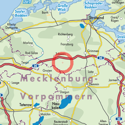 Landkarte Deyelsdorf