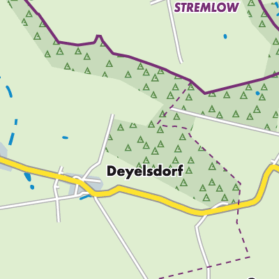 Übersichtsplan Deyelsdorf