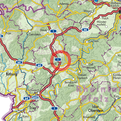 Landkarte Diefenbach