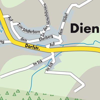 Stadtplan Dienstweiler