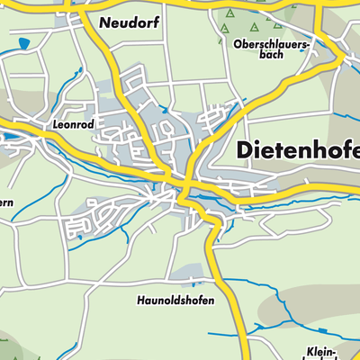 Übersichtsplan Dietenhofen