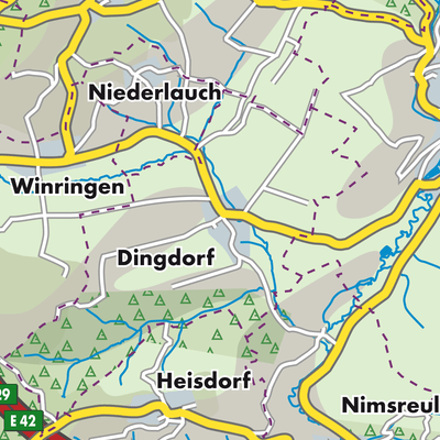 Übersichtsplan Dingdorf