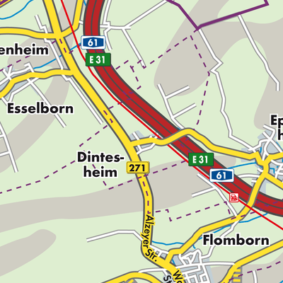 Übersichtsplan Dintesheim