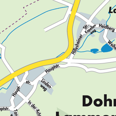 Stadtplan Dohm-Lammersdorf