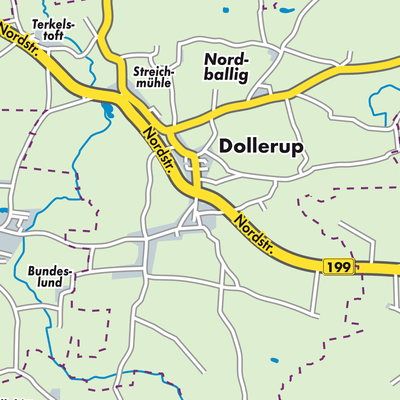 Übersichtsplan Dollerup