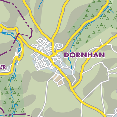 Übersichtsplan Dornhan
