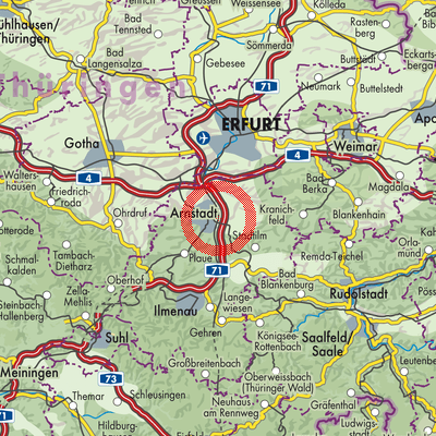 Landkarte Dornheim