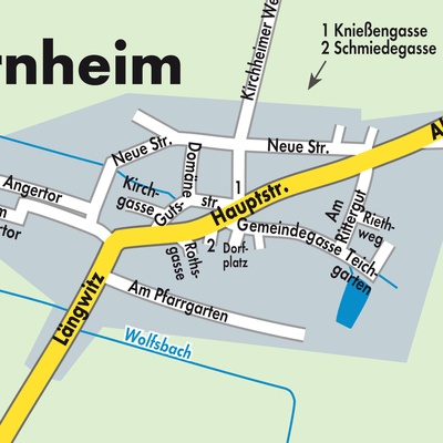 Stadtplan Dornheim