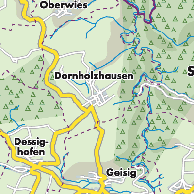 Übersichtsplan Dornholzhausen