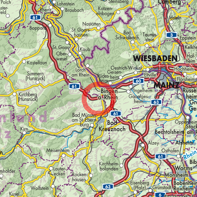 Landkarte Dorsheim