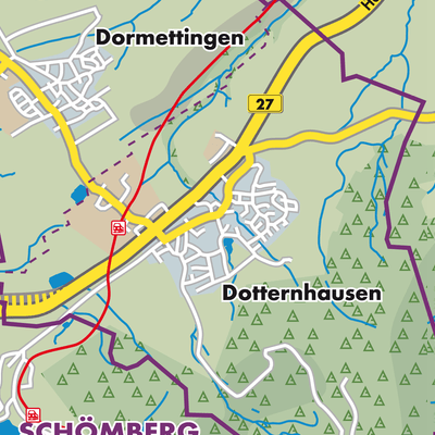 Übersichtsplan Dotternhausen