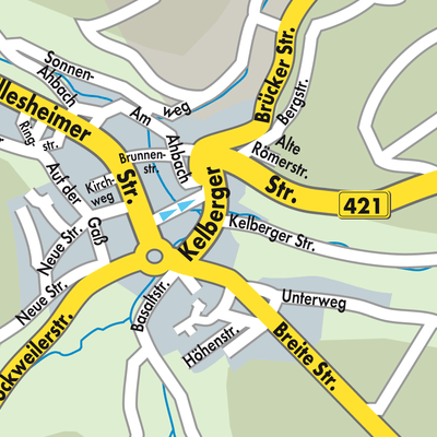 Stadtplan Dreis-Brück
