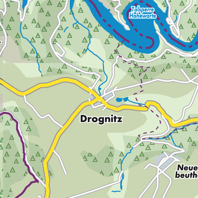 Übersichtsplan Drognitz