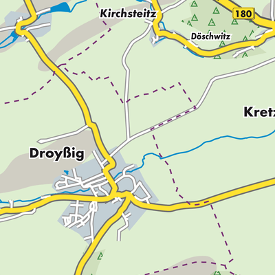 Übersichtsplan Droyßig