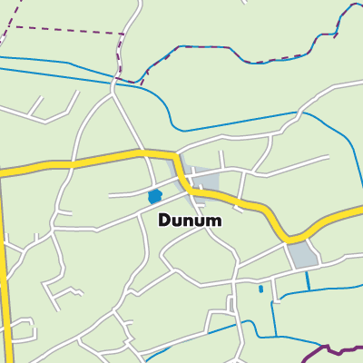 Übersichtsplan Dunum