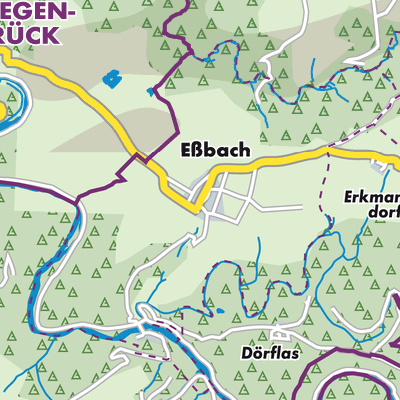Übersichtsplan Eßbach