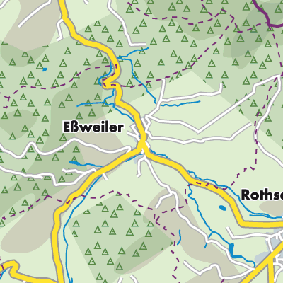 Übersichtsplan Eßweiler
