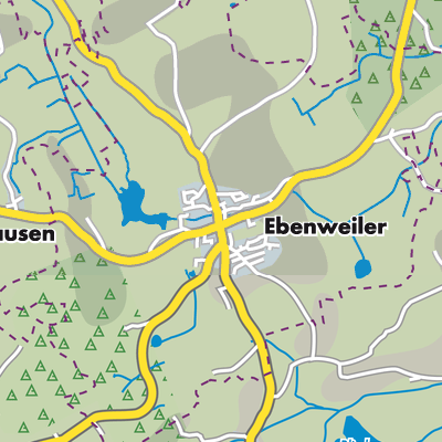 Übersichtsplan Ebenweiler