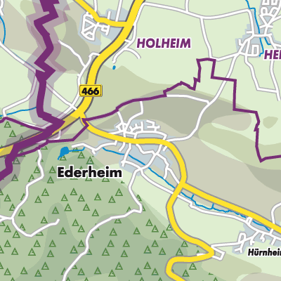 Übersichtsplan Ederheim
