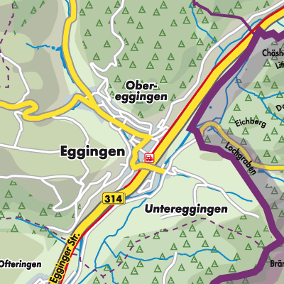 Übersichtsplan Eggingen
