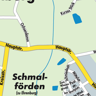 Stadtplan Ehrenburg