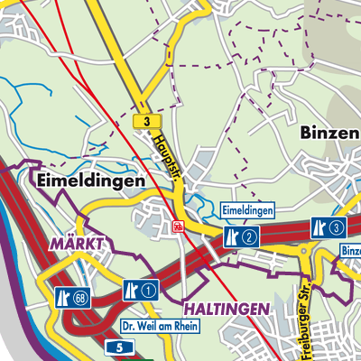 Übersichtsplan Eimeldingen