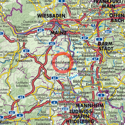 Landkarte Eimsheim