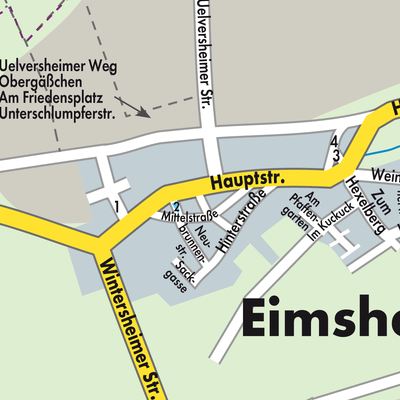 Stadtplan Eimsheim
