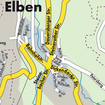Stadtplan Elben