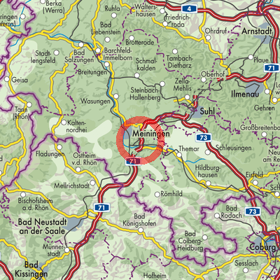 Landkarte Ellingshausen