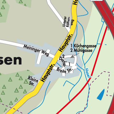 Stadtplan Ellingshausen