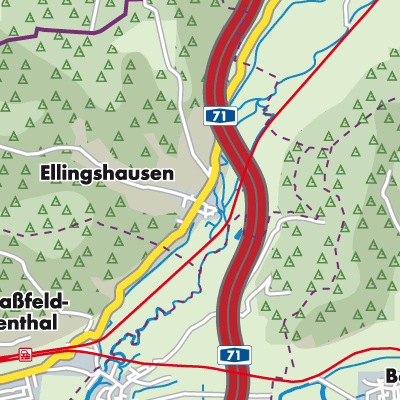 Übersichtsplan Ellingshausen
