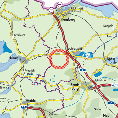 Landkarte Ellingstedt