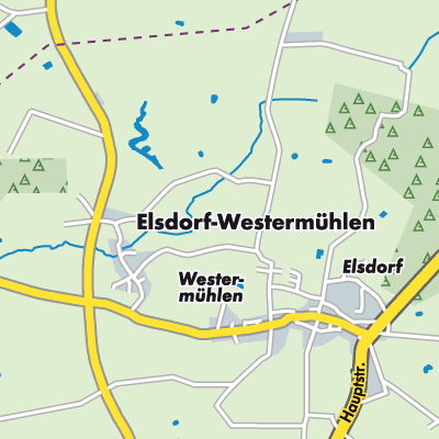 Übersichtsplan Elsdorf-Westermühlen