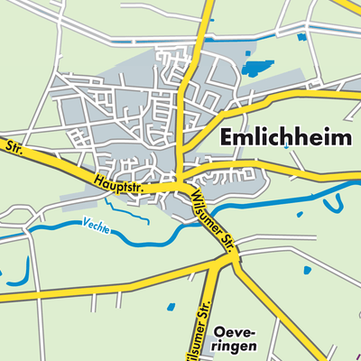 Übersichtsplan Emlichheim