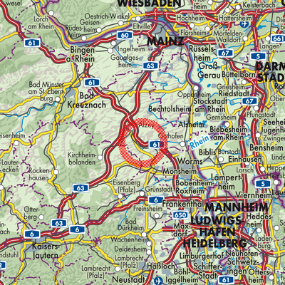 Landkarte Eppelsheim