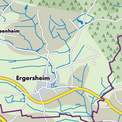 Übersichtsplan Ergersheim