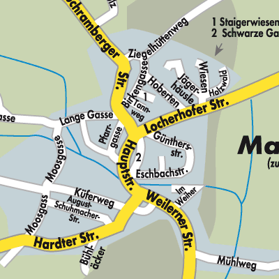 Stadtplan Eschbronn