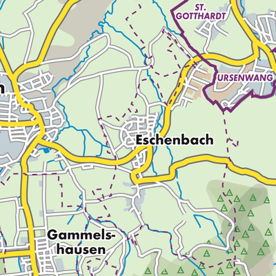 Übersichtsplan Eschenbach