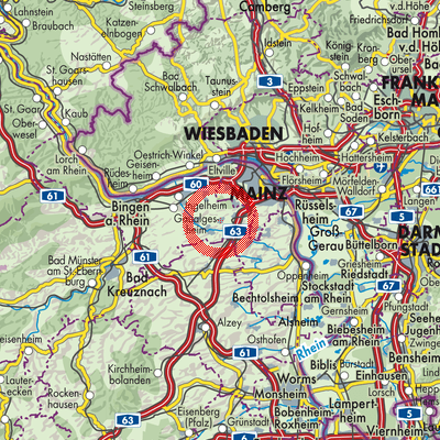 Landkarte Essenheim