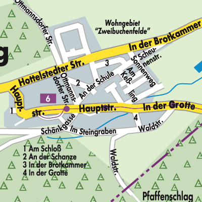 Stadtplan Ettersburg