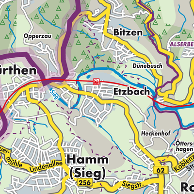 Übersichtsplan Etzbach
