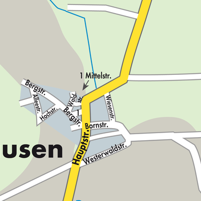 Stadtplan Ewighausen