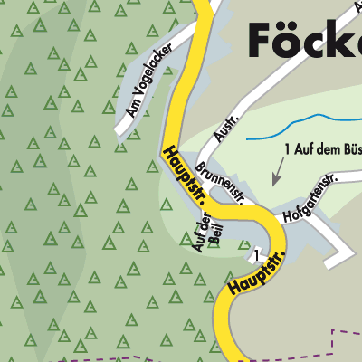 Stadtplan Föckelberg