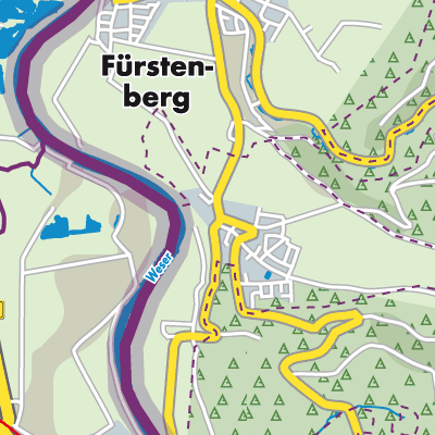 Übersichtsplan Fürstenberg
