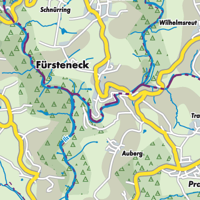 Übersichtsplan Fürsteneck