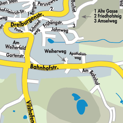 Stadtplan Fürstenstein