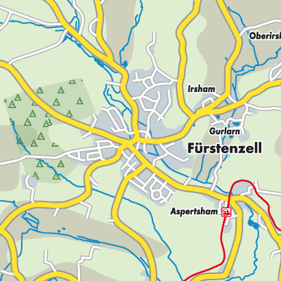 Übersichtsplan Fürstenzell